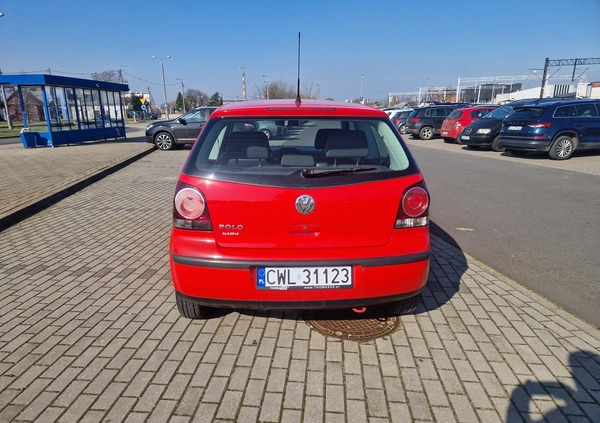 Volkswagen Polo cena 11900 przebieg: 210000, rok produkcji 2008 z Mława małe 92